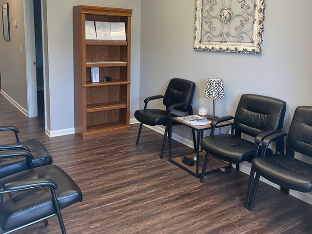 The front office of our Peachtree City drug rehab facility.