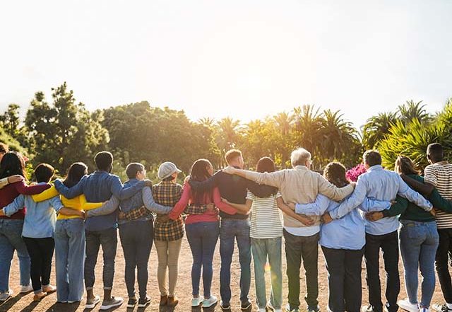 A group of parents of addicts supporting one another.