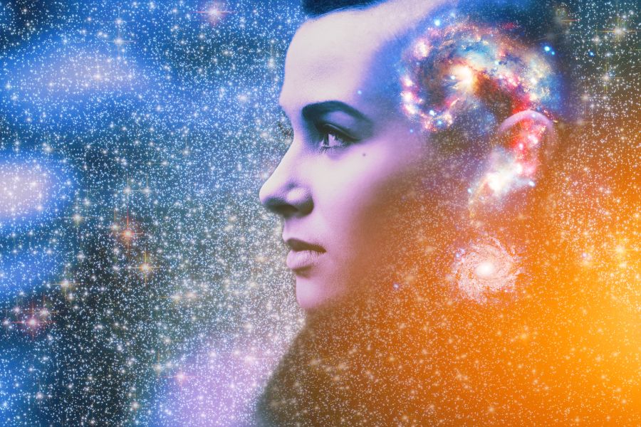 A woman finding her higher power in recovery.